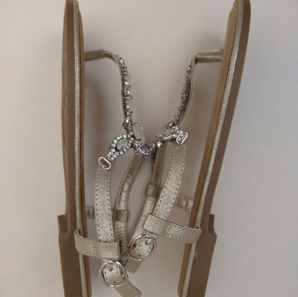Andiamo Rhinestone Thong Sandal 8.5 NEW - Picture 5 of 7